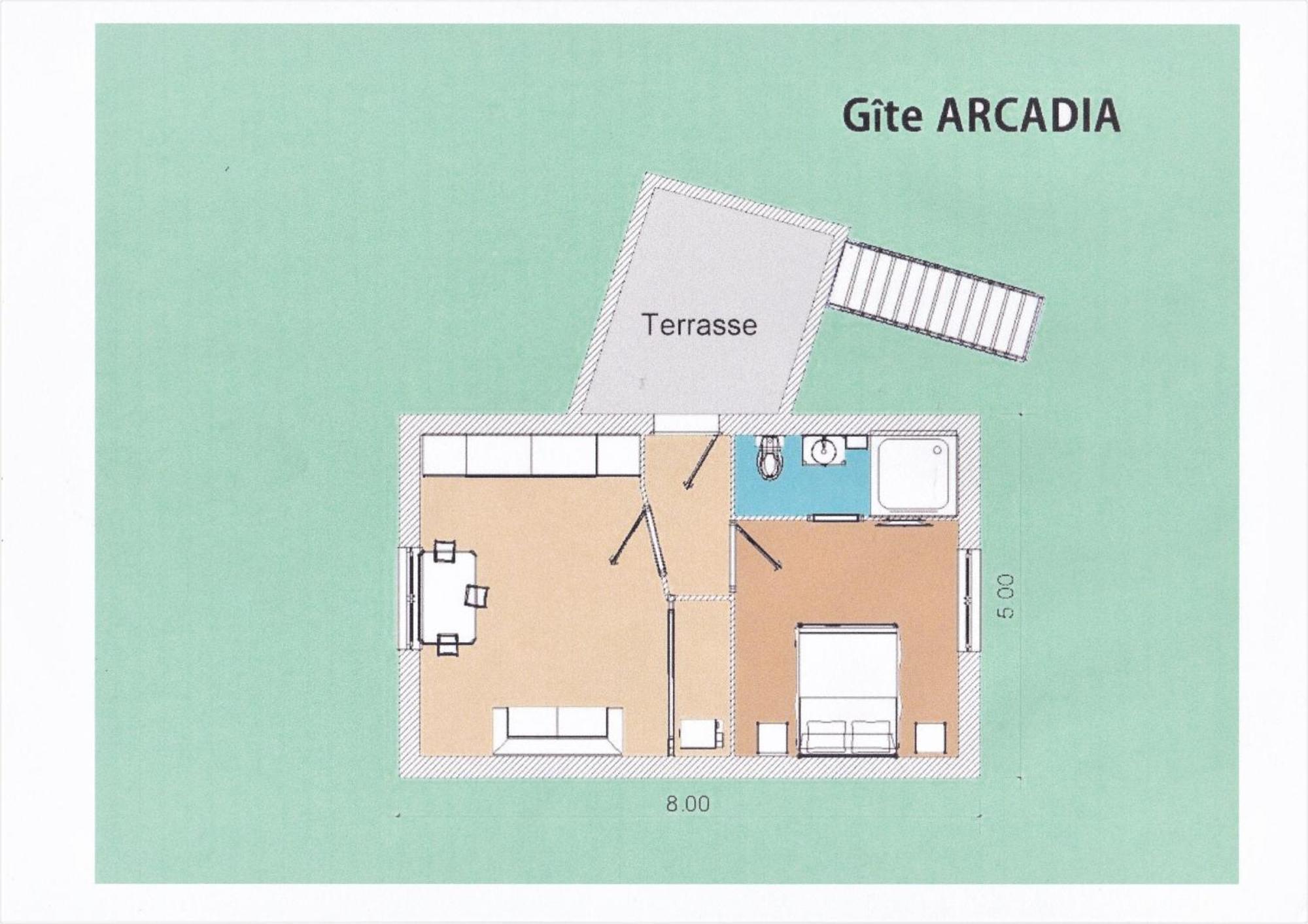 Gite Arcadia Saint-Ambroix Exterior foto